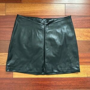 H&M leather skirt